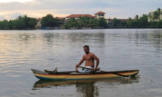 Experience a Calm Steady Paced Touring in Aluthgama, Sri Lanka! Reserve a Canoe!