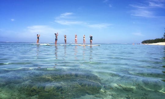 Unique SUP Yoga Experience with a Teacher in La Saline-Les-Bains, Réunion