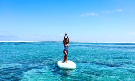 Unique SUP Yoga Experience with a Teacher in La Saline-Les-Bains, Réunion