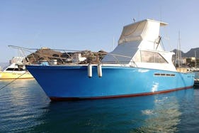 40 ft Pacemaker Fishing Boat Charter for 6 People in Mindelo, Cape Verde