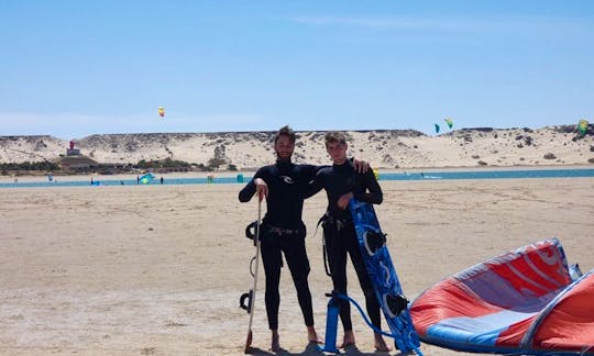 Kitesurfing Lessons with Professional Instructor in Dakhla, Western Sahara