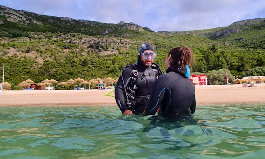 Try Scuba-diving experience in Arrábida
