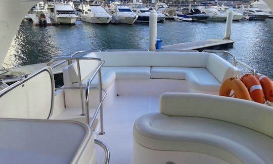 Majesty 50 Gulf Craft Motor Yacht Rental in Dubai, United Arab Emirates