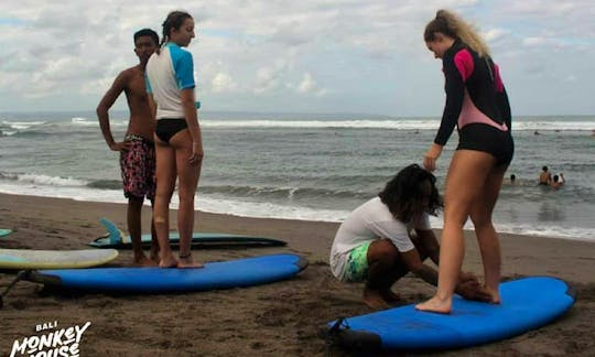 Private Surf Lessons with Professional Instructor in Bali, Indonesia