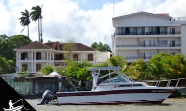 Viaje chárter de pesca en la bahía de Bluefields