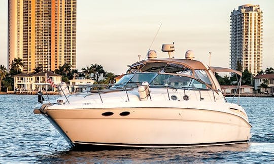 42' Sea Ray Sundancer en North Miami Beach, Florida. PRECIOS DE LUNES A JUEVES