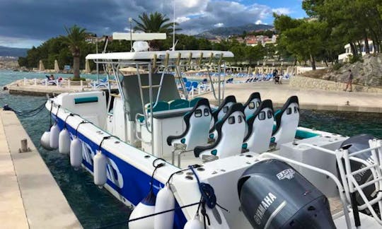 Prokat 3660 Power Catamaran Rental for Up to 12 People in Split, Croatia
