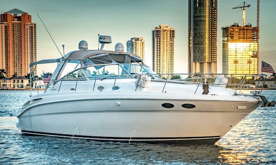 42' Sea Ray Sundancer en North Miami Beach, Florida. PRECIOS DE LUNES A JUEVES