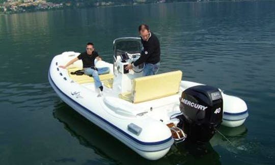 Hire and Drive a 490 Sea Dragon Inflatable Boat in Giardini Naxos