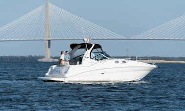 32ft Sea Ray Sundancer Motor Yacht Charter for 6 People in Charleston,SC