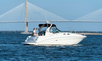 32ft Sea Ray Sundancer Motor Yacht Charter for 6 People in Charleston,SC