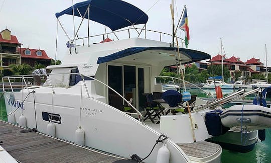 12-Person Motor Yacht Charter in Victoria, Seychelles