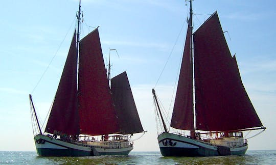 Traditional Sailing Boat Rental in Akkrum