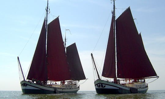 Traditional Sailing Boat Rental in Akkrum