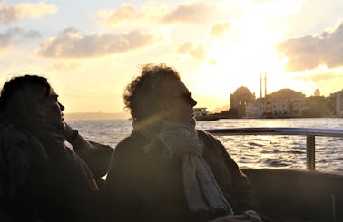 Istanbul Bosphorus 2-Hours Sunset Cruise On A Luxury Yacht