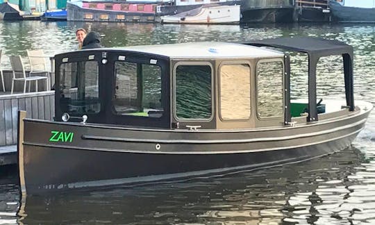 Hire a 12 Personprivate Boat With Captain and Enjoy Amsterdam Canal