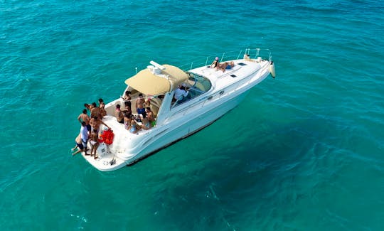 Sea Ray 41 ft yacht for rent at Cancun or Isla Mujeres or Cozumel