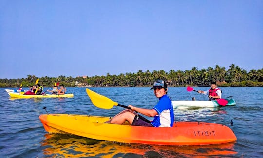 Kayak Tours with Professional Guide in Mulki, India