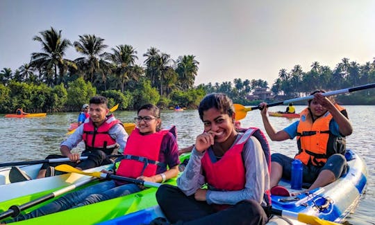 Excursions en kayak avec un guide professionnel à Mulki, Inde