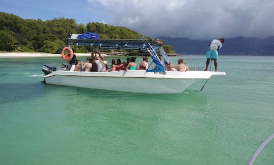 Exciting Reef Safari Boat Trip in Victoria, Seychelles