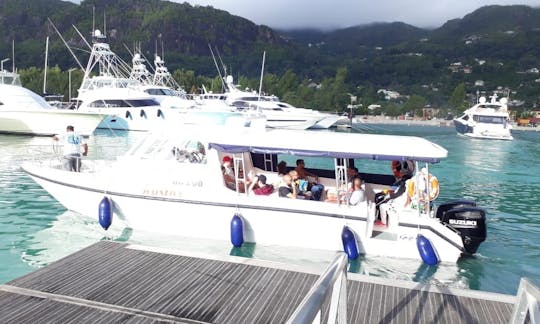 Twin Suzuki Powered Tour Boat in Anse Etoile