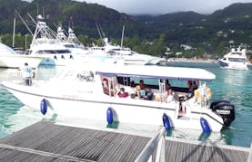 Twin Suzuki Powered Tour Boat in Anse Etoile