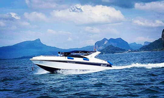 Speedboat charter 1 or 2 engines available ao nang krabi thailand