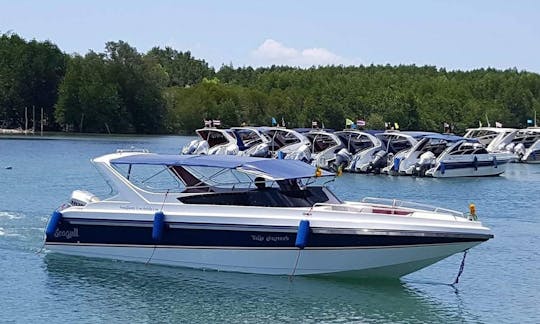 Speedboat charter 1 or 2 engines available ao nang krabi thailand