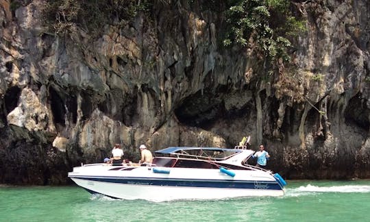 Speedboat charter 1 or 2 engines available ao nang krabi thailand