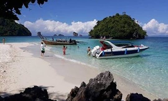 Speedboat charter 1 or 2 engines available ao nang krabi thailand