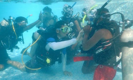 PADI Certification Scuba Lessons Offered in Baga, India