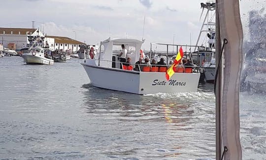 Excepcional viagem de barco em Isla Cristina, Espanha!