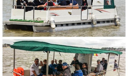 Pontoon boat KINGFISHER - 12 pers group tours - private on request