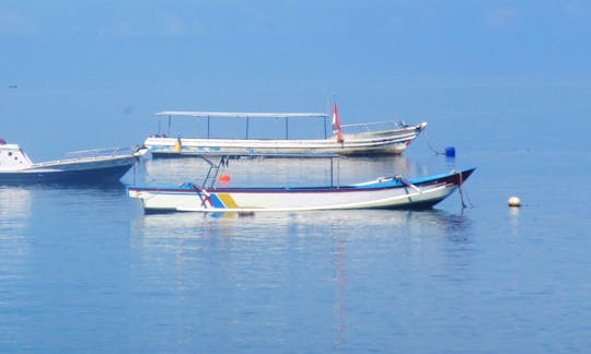 Passeios de barco de passageiros (30 pessoas) na Indonésia