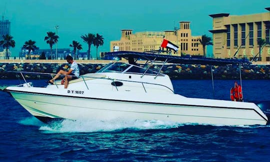 Charter a Fishing and Cruising Boat in Dubai with Captain and Friendly Crew