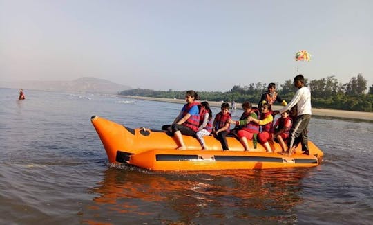 Banana Boat Rides in Diveagar Beach, Maharashtra