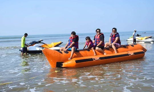 Banana Boat Rides in Diveagar Beach, Maharashtra