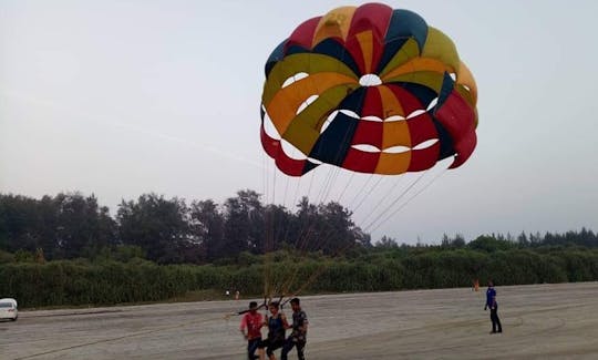 Parasailing Rides in Diveagar Beach