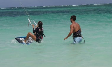 Leçon passionnante de kitesurf à Tortola, dans les îles Vierges britanniques !