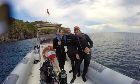 RIB Diving Tours in Lipari