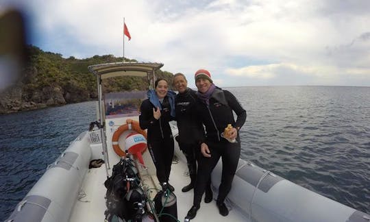 RIB Diving Tours in Lipari