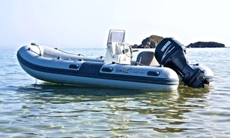 Rent a 16' Rigid Inflatable Boat in Sardegna, Italy
