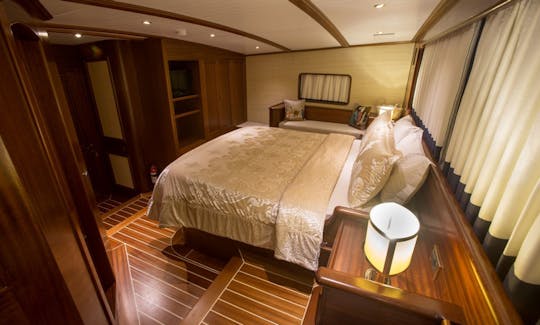 Ece Berrak Luxury Gulet 108 ft for Charter in Bodrum Turkey