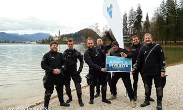 Excursion de plongée et cours PADI au lac de Bled, en Slovénie !