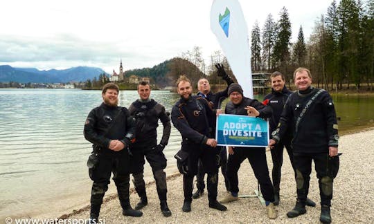 Diving  Trip and PADI Courses in Lake Bled, Slovenia!