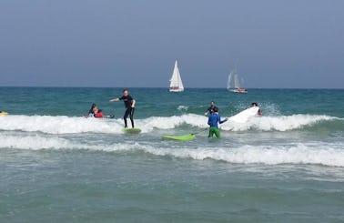 Best Surfing Lessons in Nahariyya, Israel!
