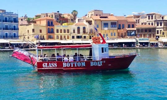 Glass Bottom Boat Trips in Chania, Greece
