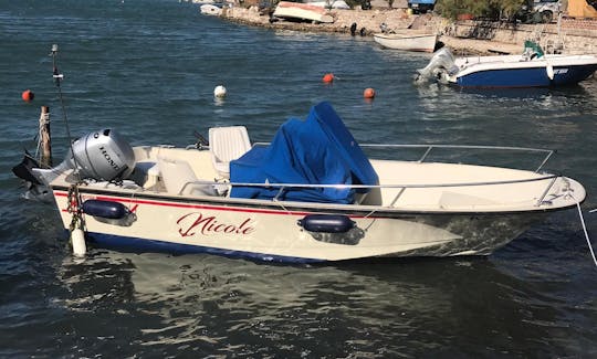 Alugue este Boston Whaler 16SL em Blace, Croácia e vá pescar