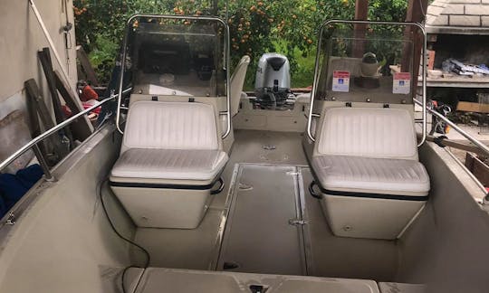 Rent this Boston Whaler 16SL in Blace, Croatia and go Fishing
