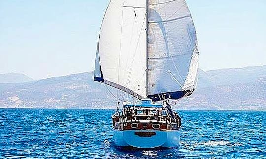 Sailing with Sara Traditional Motorsailing Boat from Agios Nikolaos in Crete